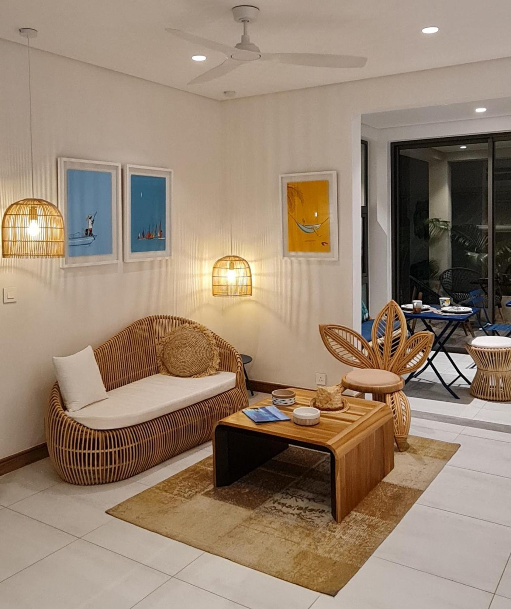 Blue Ocean Suites & Apartments Trou d'Eau Douce Dış mekan fotoğraf